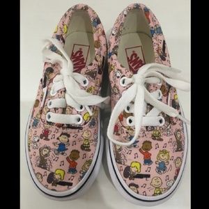 Peanuts  Charlie brown snoopy vans shoes